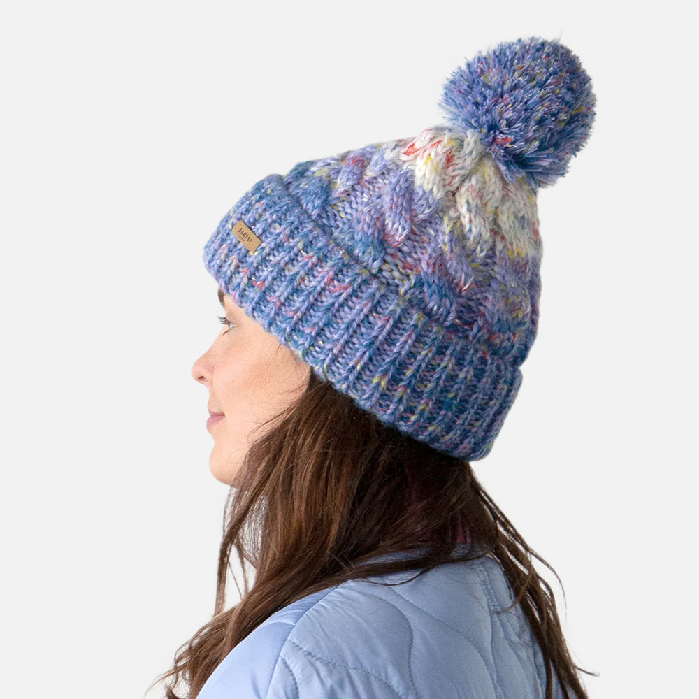 Barts Bommelmütze Space-Dyed - Lila - Image 4