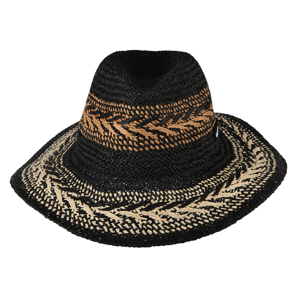 Barts Caledona Sommer Fedora Hut - Schwarz - Image 3