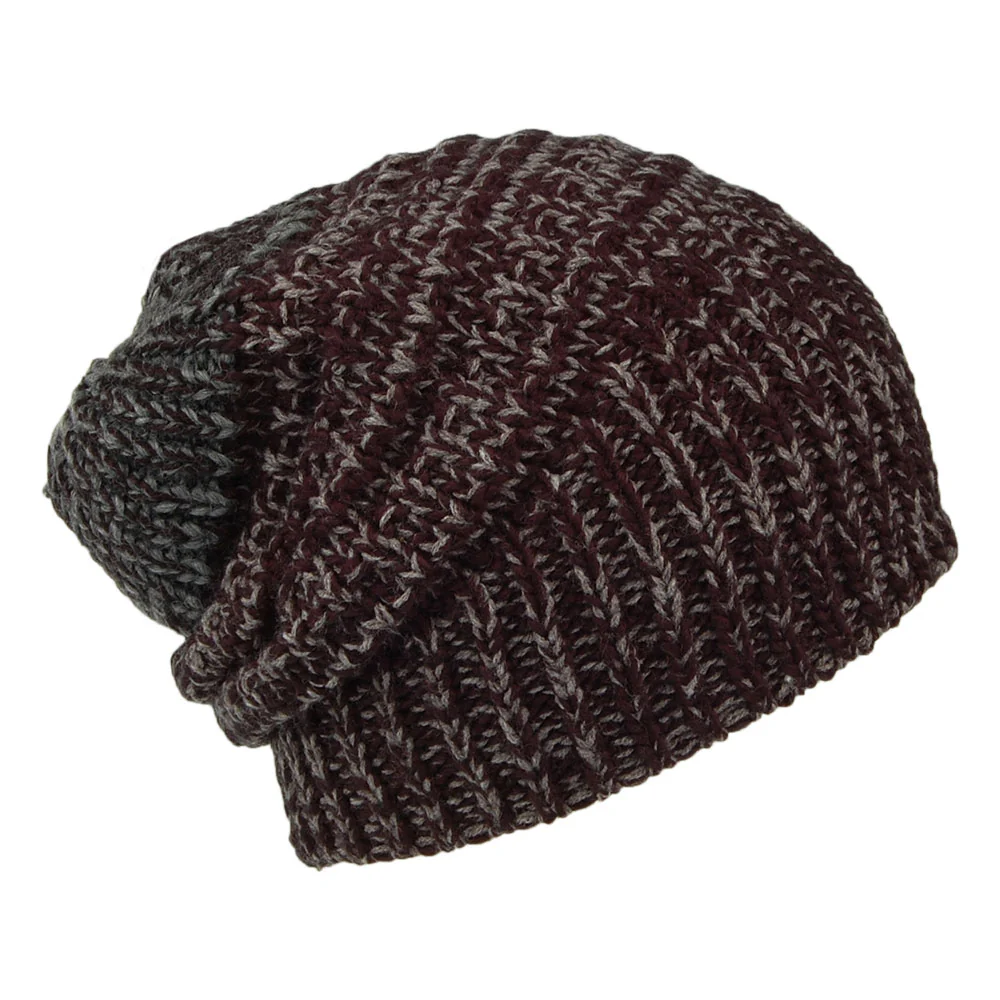 Barts Evron Slouchy Beanie Mütze - Schwarz-Multi - Image 2
