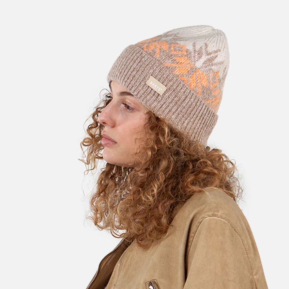 Barts Fairywren Cuffed Beanie Mütze - Hellbraun-Aprikose - Image 4