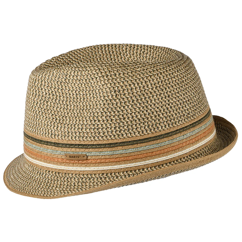 Barts Fluoriet Sommer Trilby Hut - Khaki - Image 2