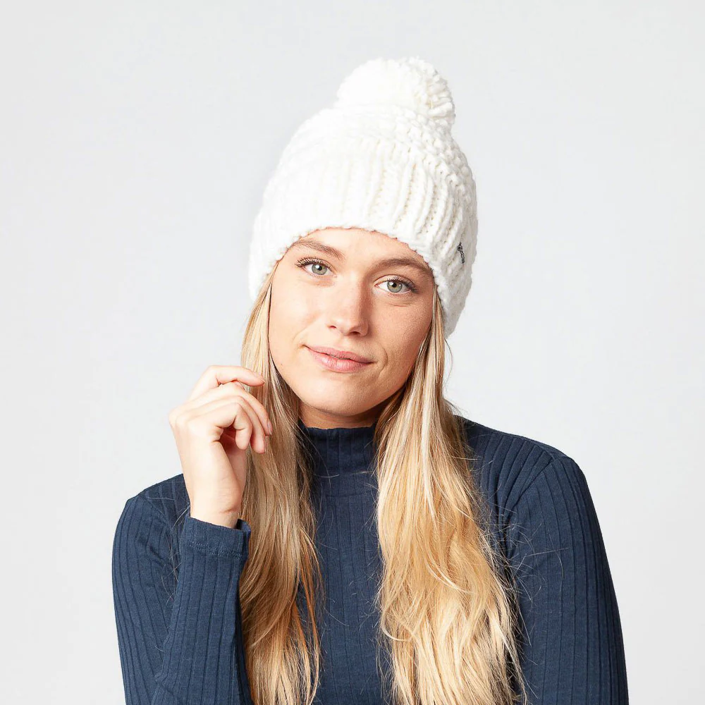 Barts Jasmin Bommelmütze - Winter-Weiß - Image 3