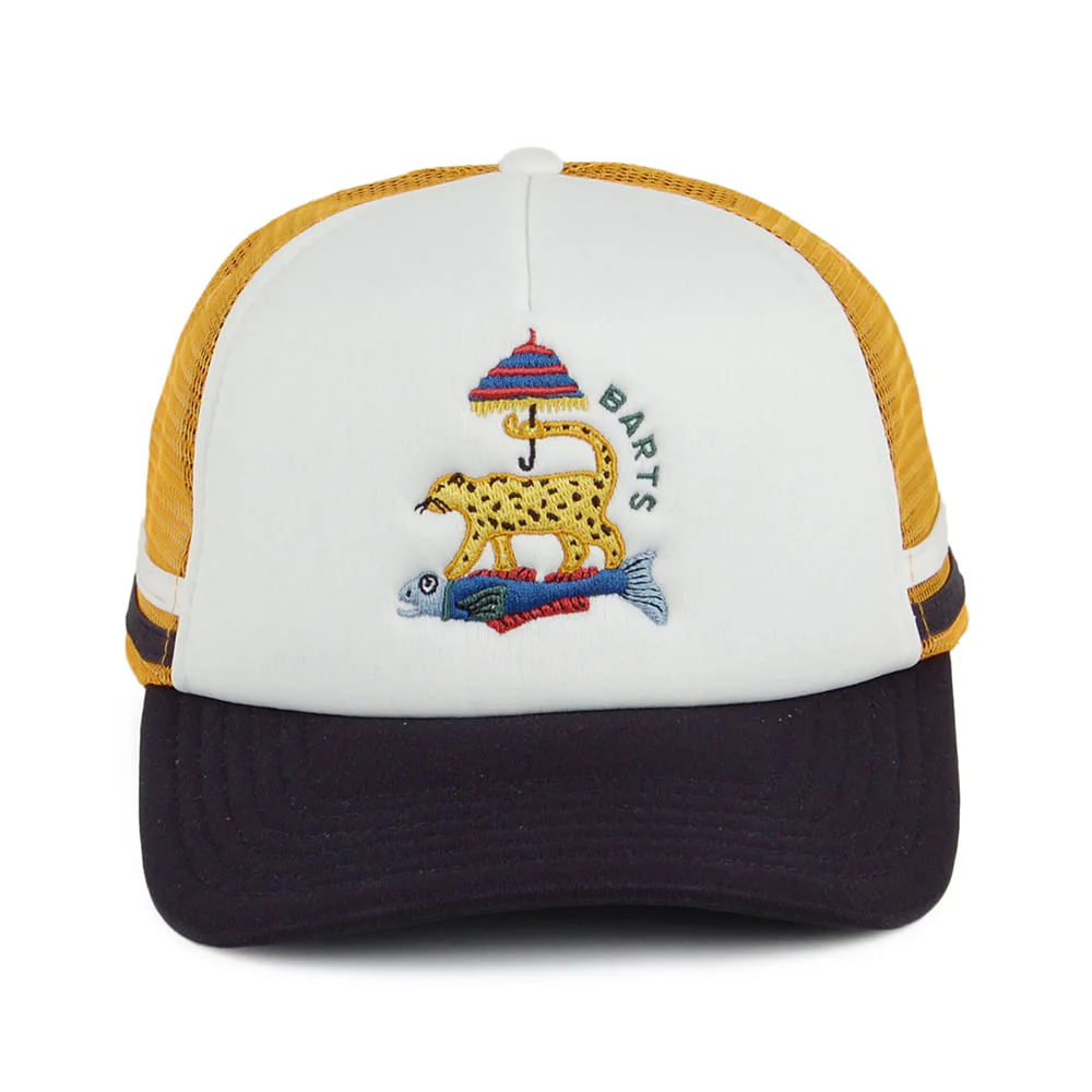 Barts Jaspis Trucker Cap - Blau-Weiß - Image 2