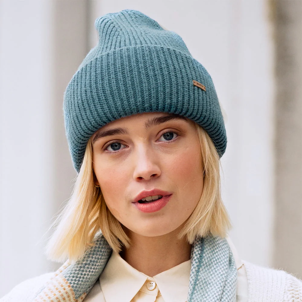 Barts Karlini Recycled Beanie Mütze - Blau - Image 3