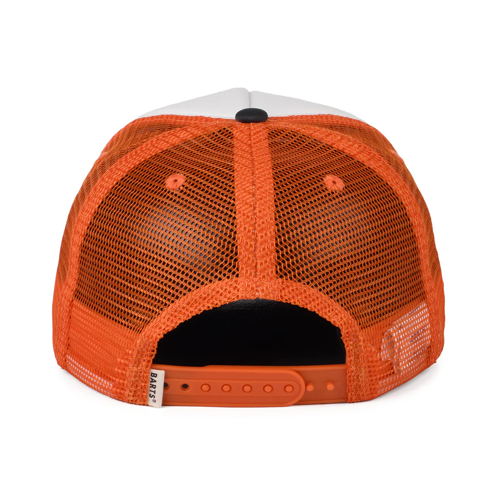 Barts Kinder Surfie Trucker Cap - Weiß-Orange - Image 3
