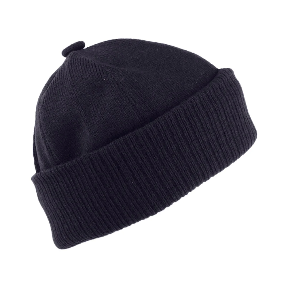 Barts Lyon Knopf Beanie Mütze - Marineblau - Image 2