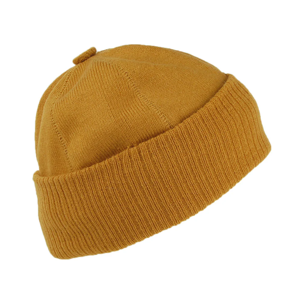 Barts Lyon Knopf Beanie Mütze - Senfgelb - Image 2