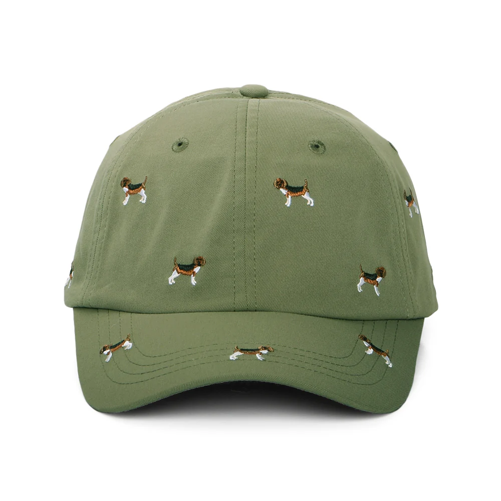 Barts Maderra Baseball Cap Beagles - Olivgrün - Image 2
