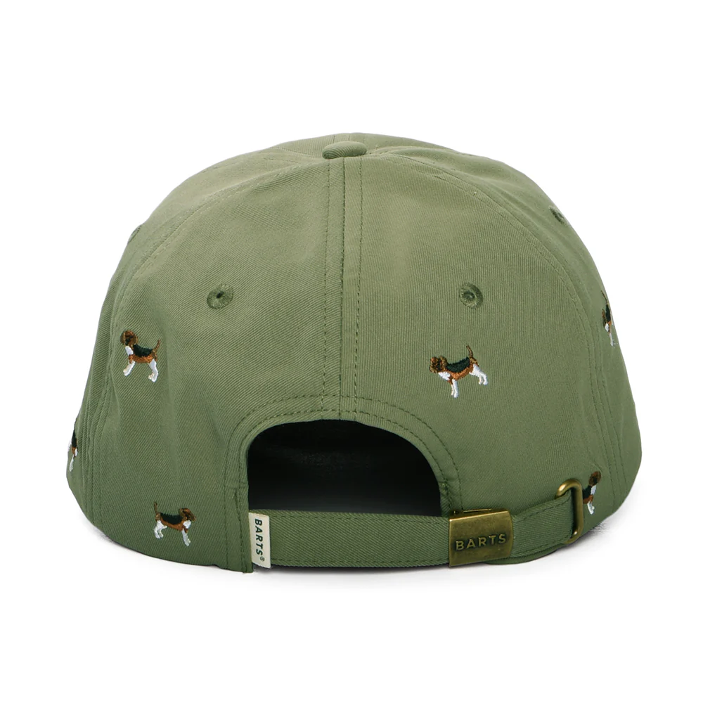 Barts Maderra Baseball Cap Beagles - Olivgrün - Image 3