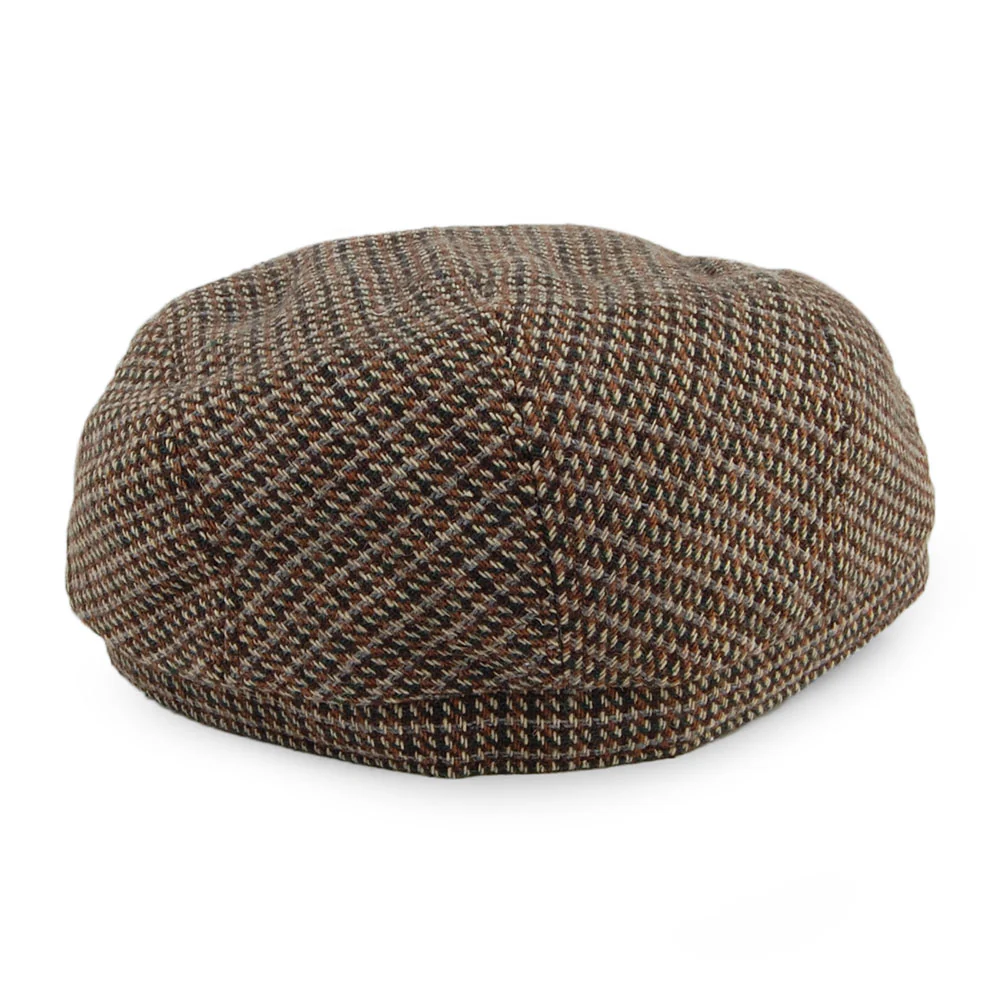 Barts Oslo Schiebermütze Houndstooth - Khaki - Image 4