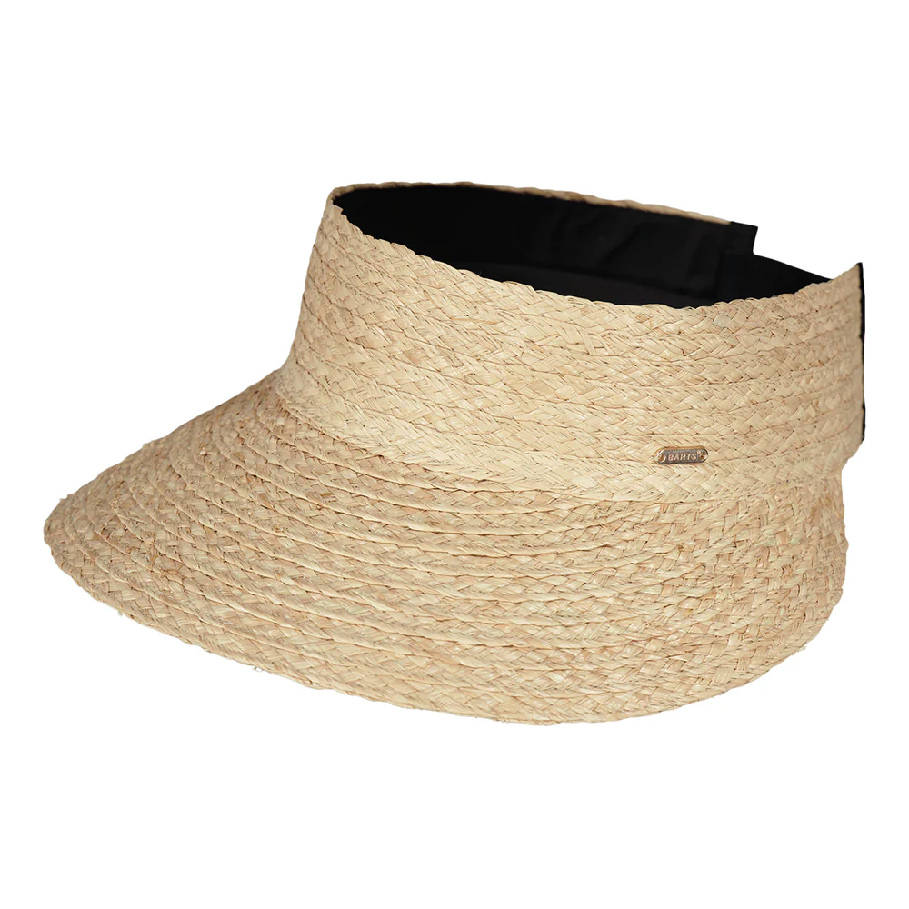 Barts Peona Sonnenschild aus Raffia Stroh - Weizen