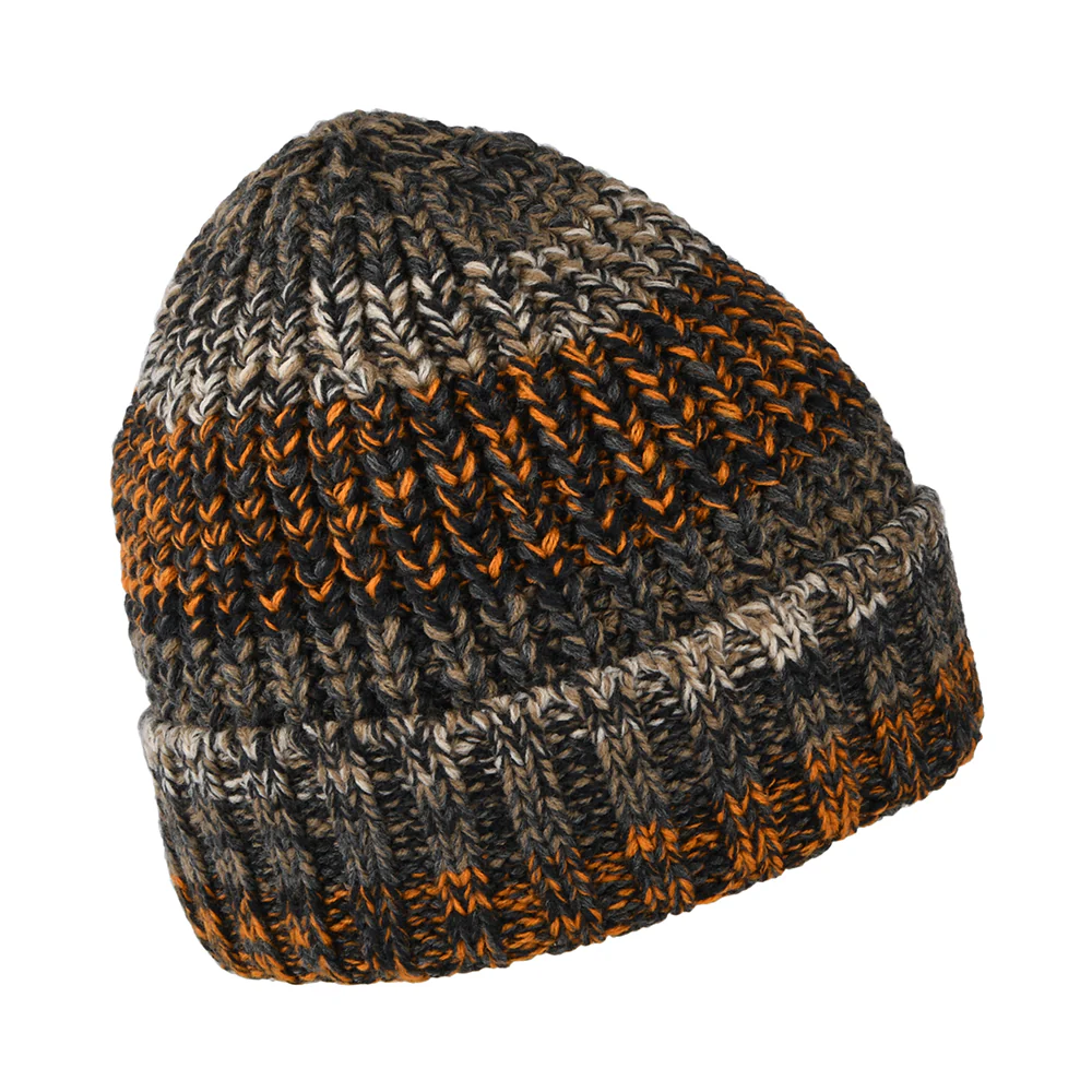 Barts Recycled mit Umschlag Beanie Mütze - Ocker-Multi - Image 2