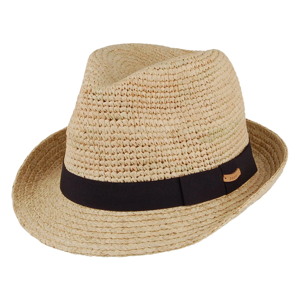 Barts Sedad Trilby Hut aus Stroh - Natur