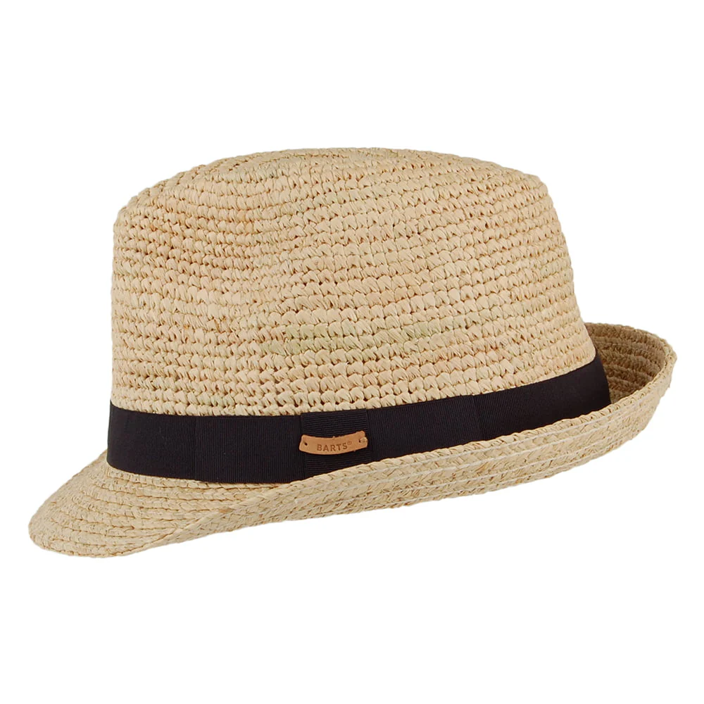 Barts Sedad Trilby Hut aus Stroh - Natur - Image 2