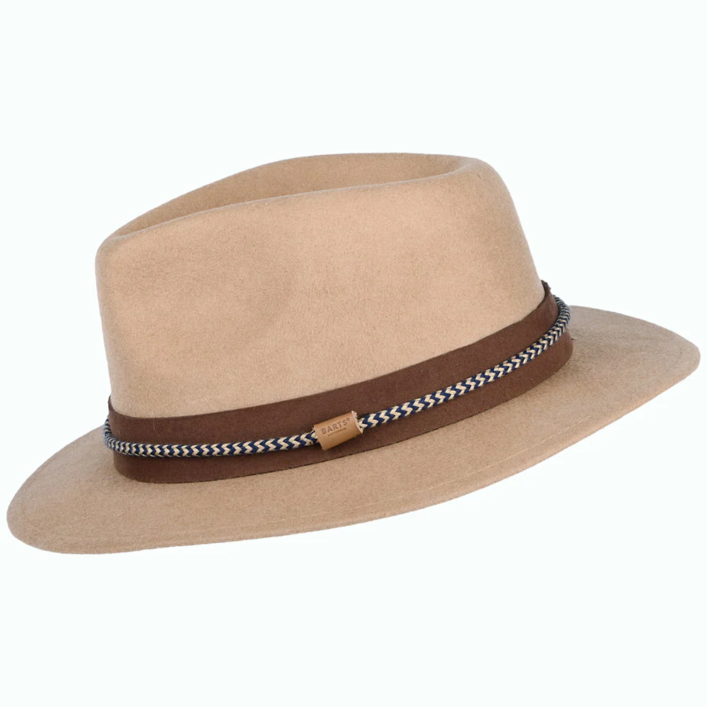 Barts Taxas Fedora Hut aus Wollfilz - Braun - Image 2