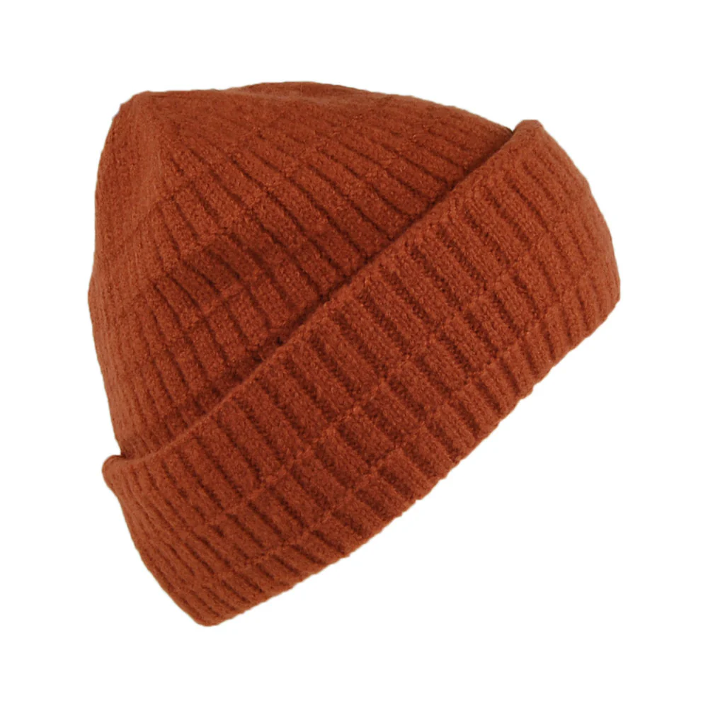 Barts Varde Beanie Mütze mit Umschlag - Rostrot - Image 2