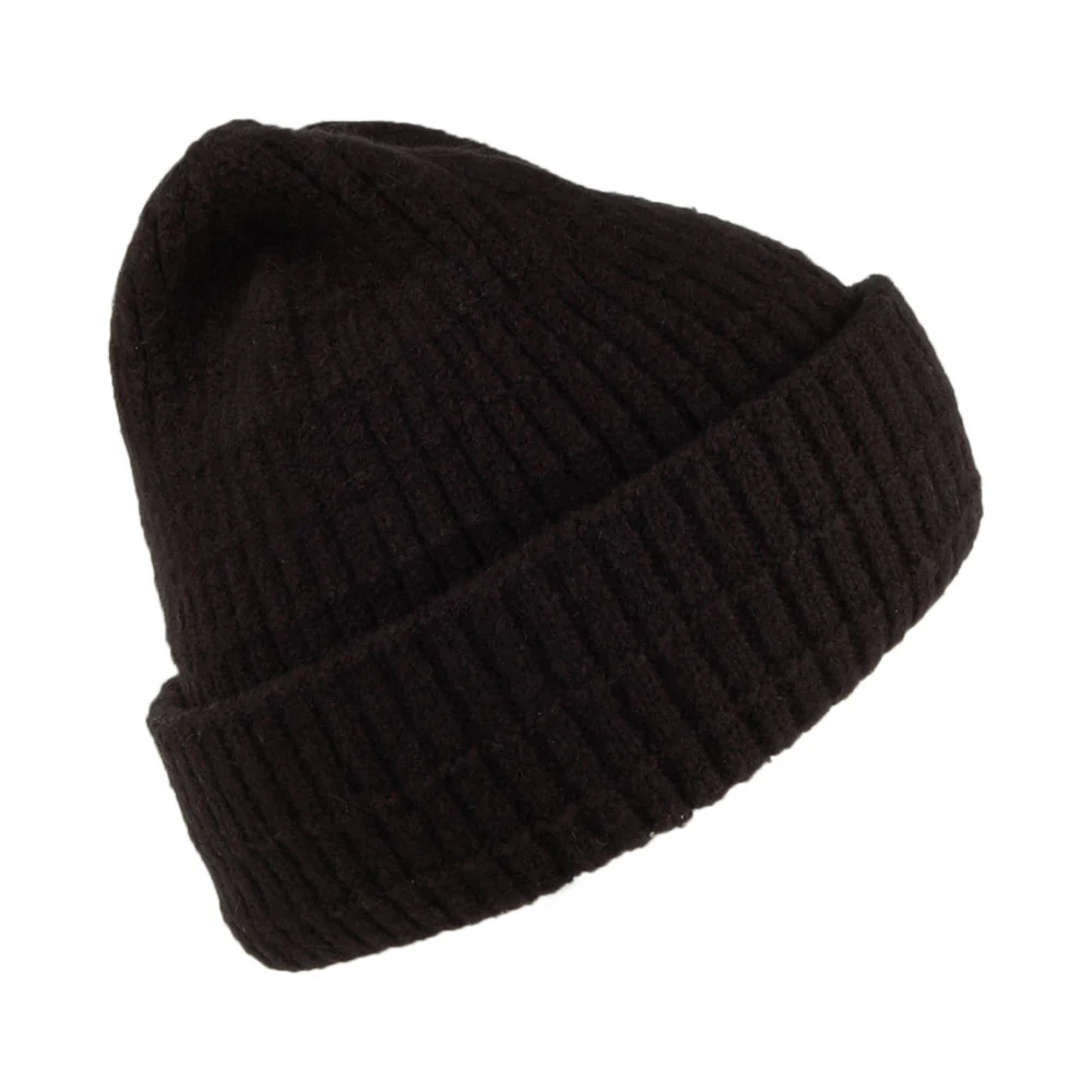 Barts Varde Beanie Mütze mit Umschlag - Schwarz - Image 2