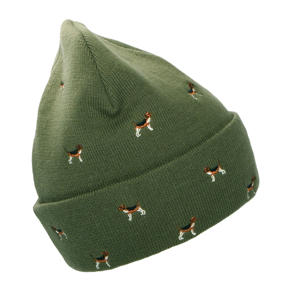 Barts Vinson Cuffed Beanie Mütze Beagles - Olivgrün - Image 2