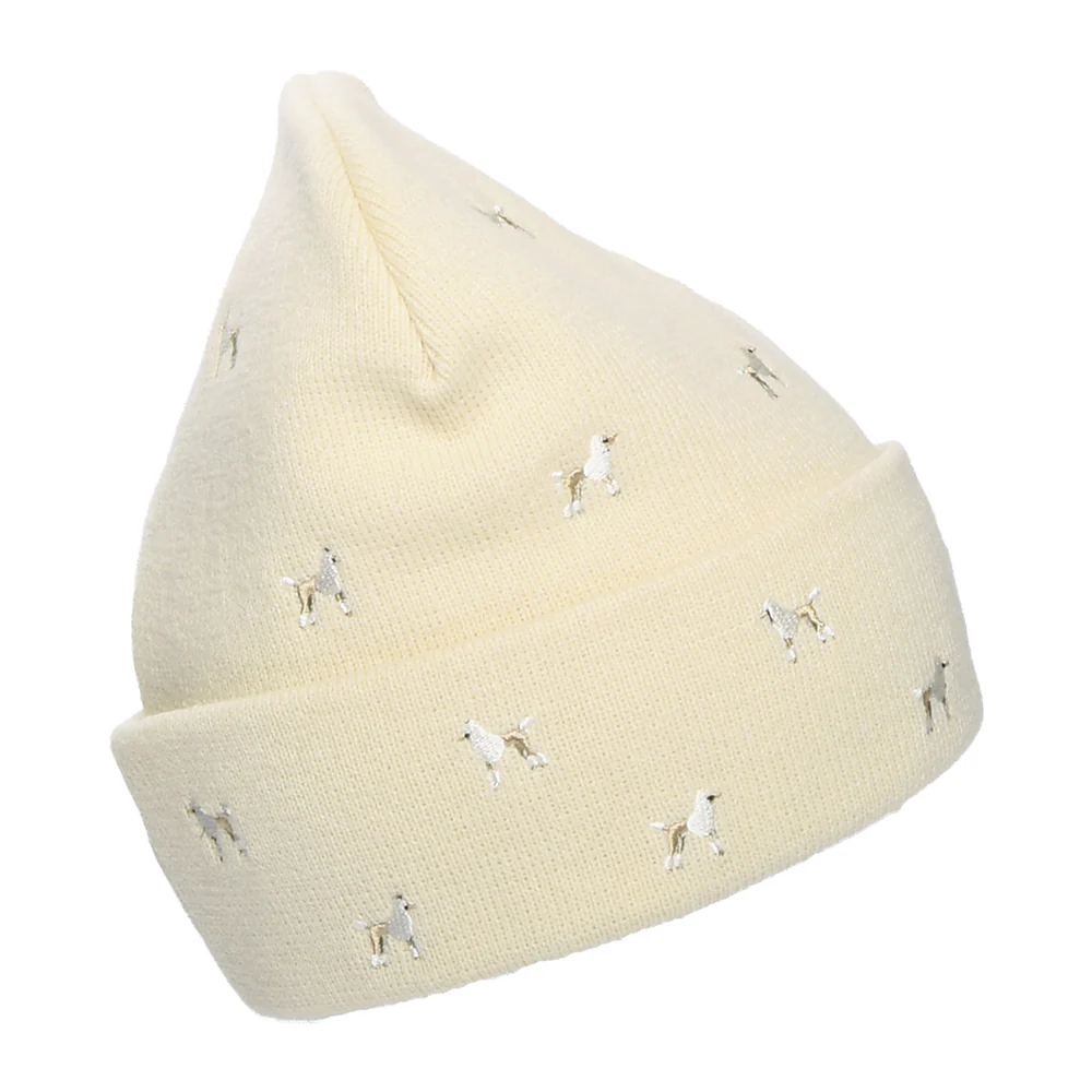 Barts Vinson Cuffed Beanie Mütze Pudel - Creme - Image 2