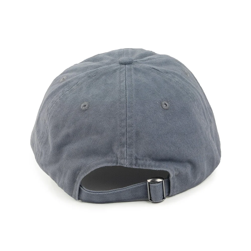 Baseball Cap aus Verwaschener Baumwolle - Grau - Image 2