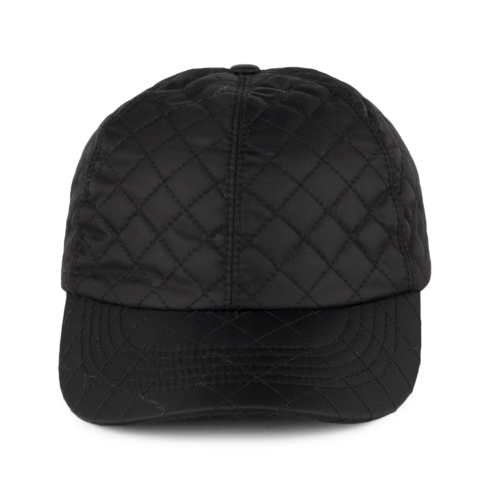 Betmar Classic Gesteppte Regen Baseball Cap - Schwarz - Image 2