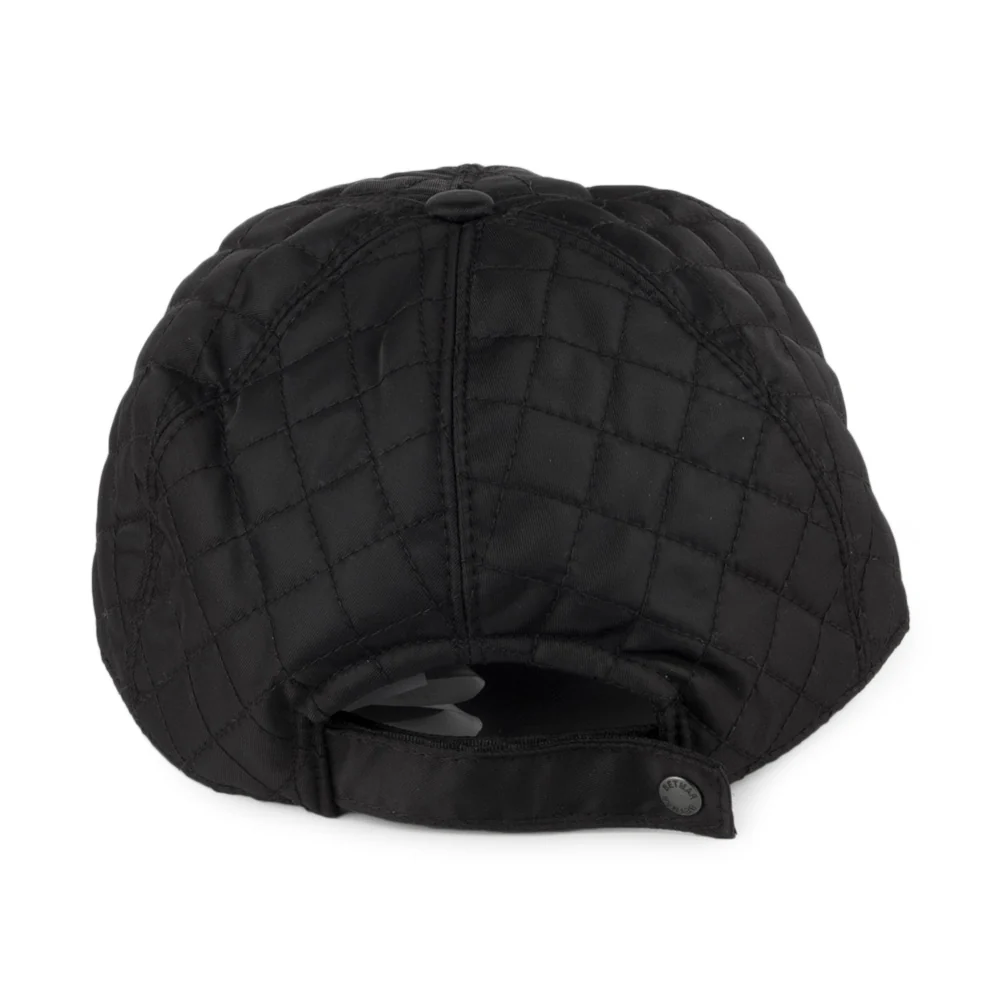 Betmar Classic Gesteppte Regen Baseball Cap - Schwarz - Image 3