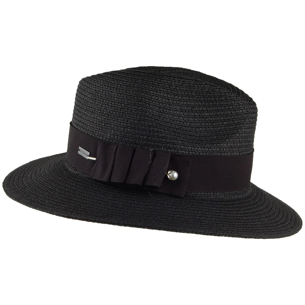 Betmar Ellery Safari Fedora Hut - Schwarz - Image 2