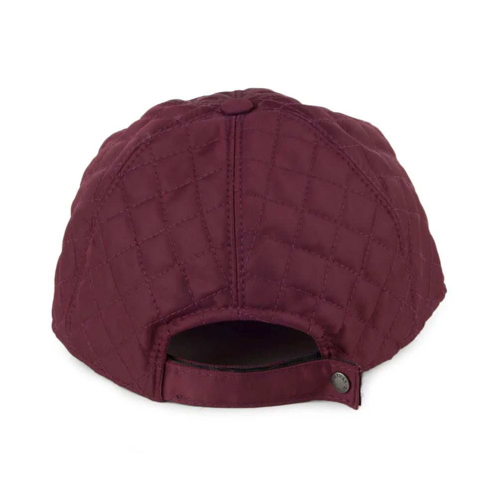 Betmar Classic Gesteppte Regen Baseball Cap - Pflaume - Image 3