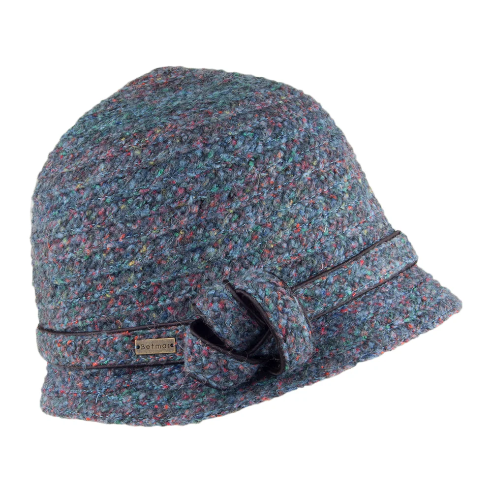 Betmar Glockenhut Ella - Marineblau-Multi