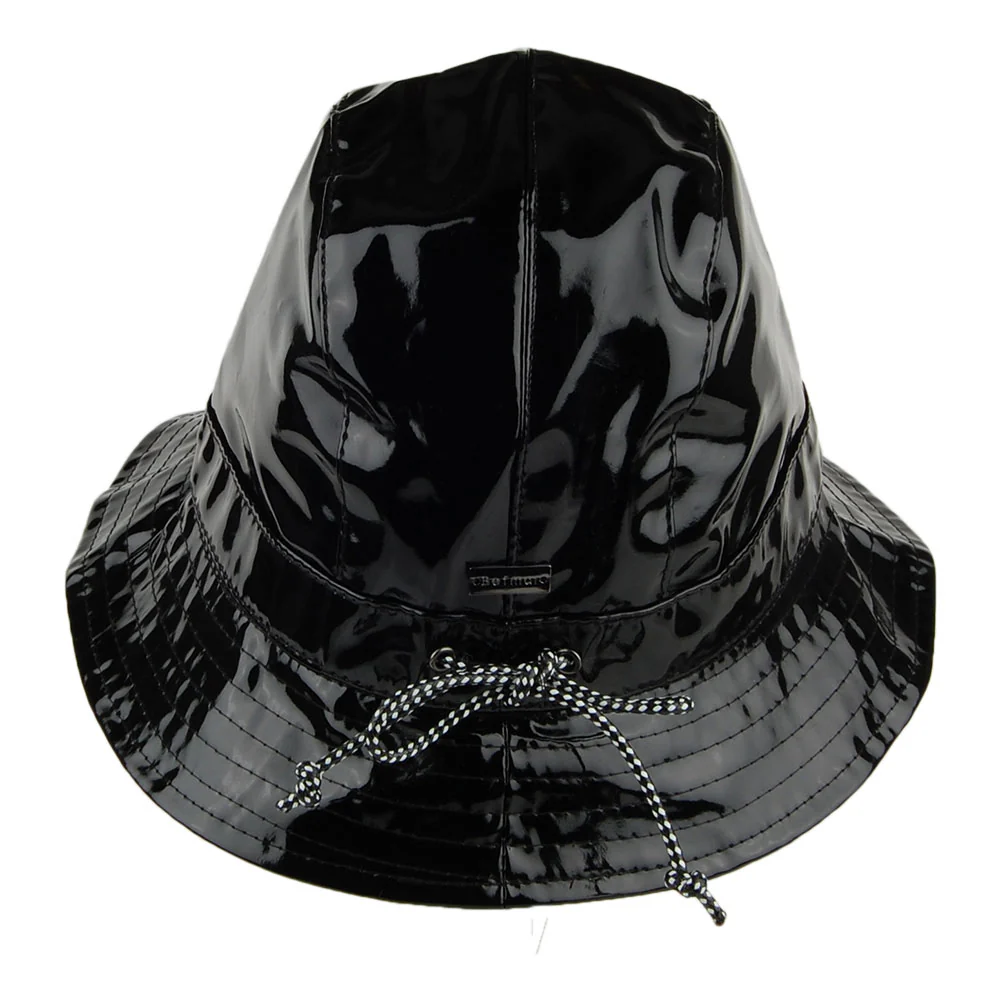 Betmar Rachel Classic Fischerhut aus Vinyl - Schwarz - Image 3