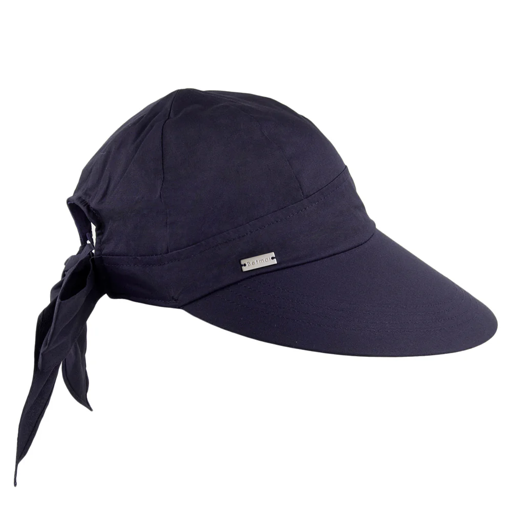 Betmar Sommermütze mit großem Visier - Marineblau