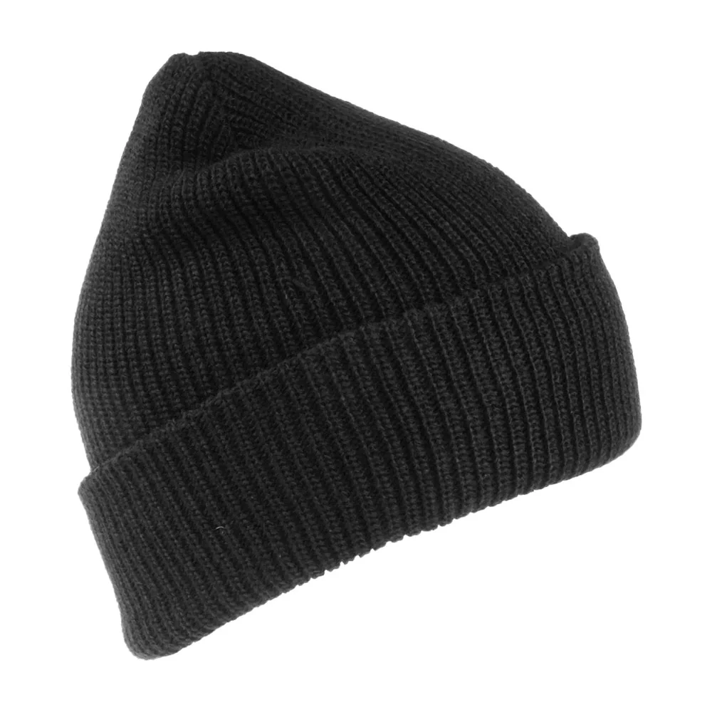 Billabong Bogen Slouchy Cuff Knit Beanie Mütze - Schwarz - Image 2