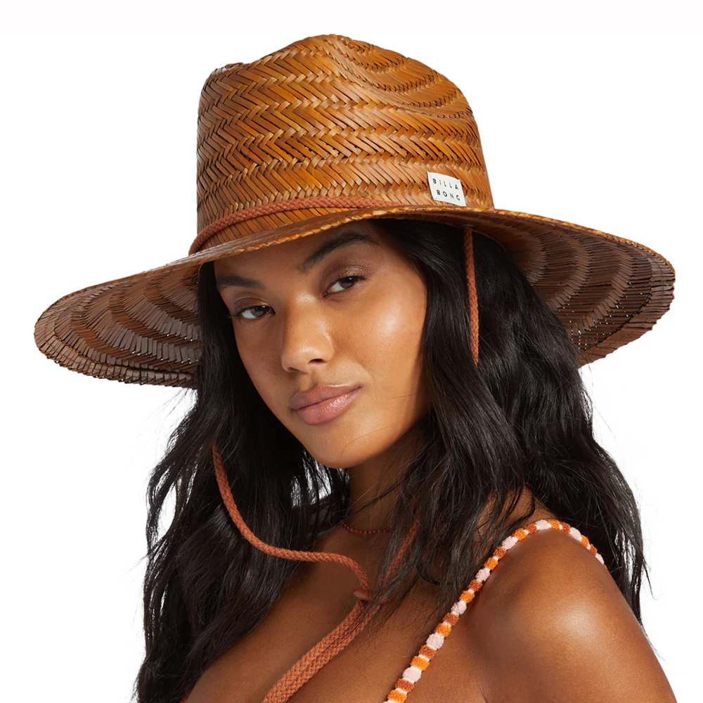 Billabong Damen New Comer Rettungsschwimmer Hut - Braun - Image 3