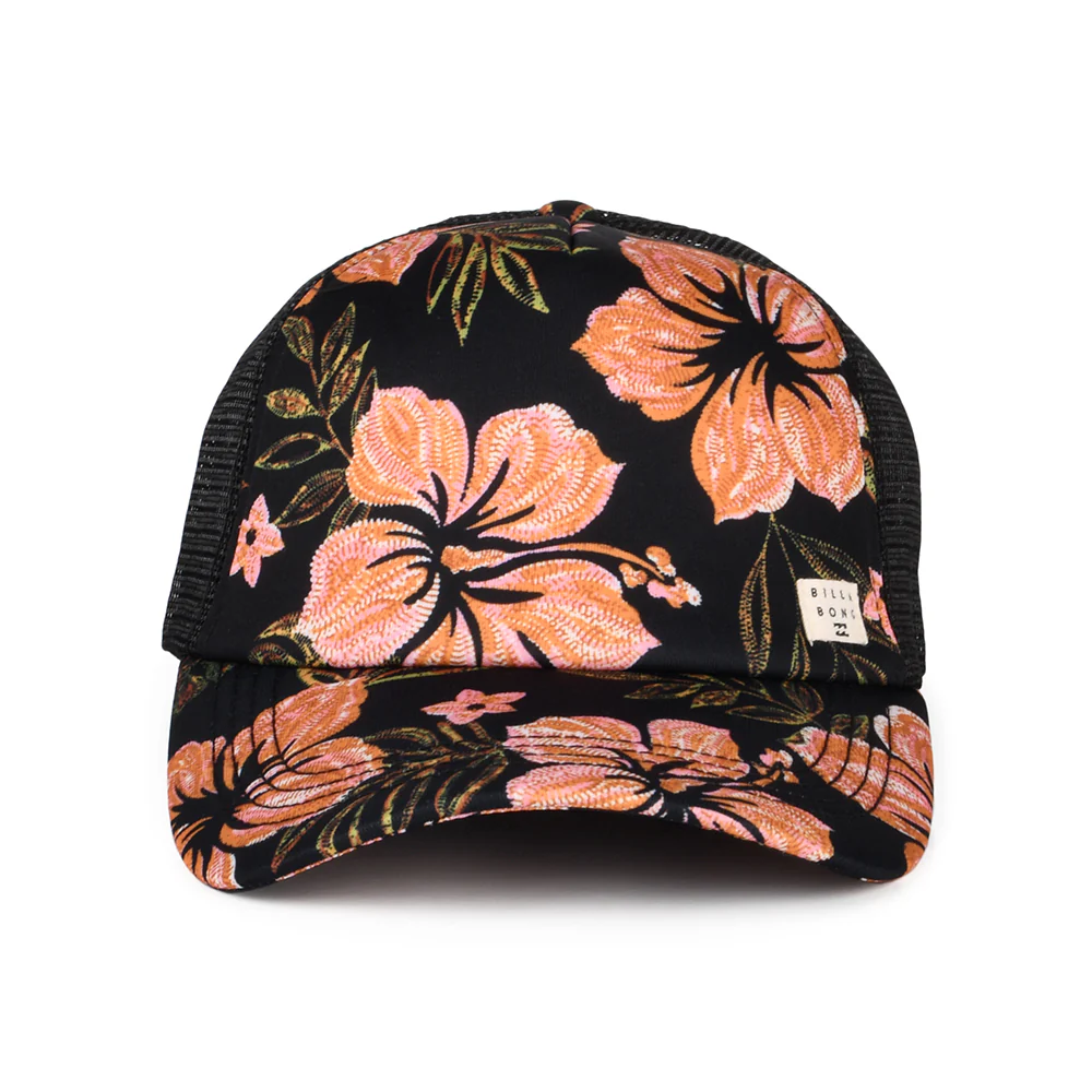 Billabong Heritage Mashup Trucker Cap Floral - Schwarz-Multi - Image 2