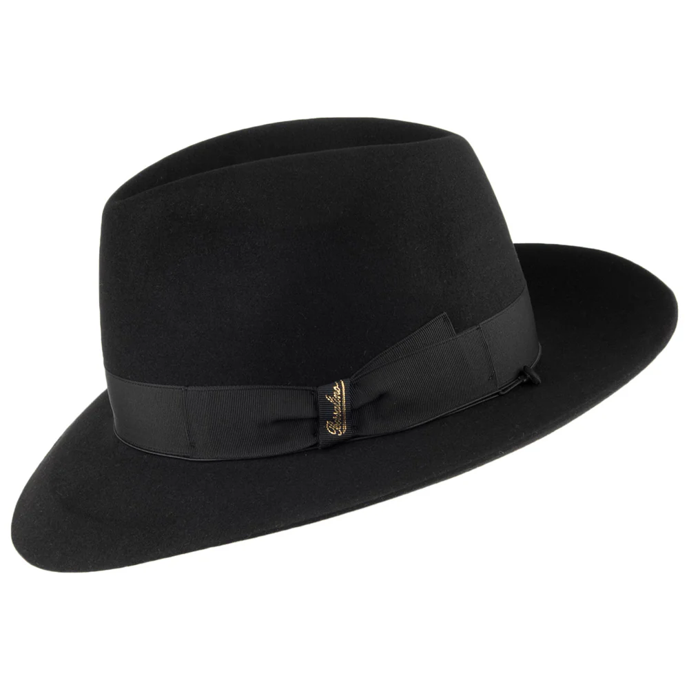 Borsalino Avalon Fedora Hut - Schwarz - Image 2