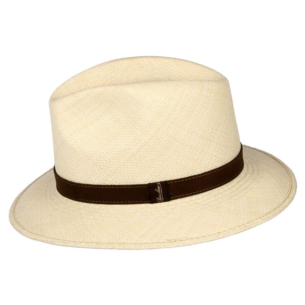 Borsalino Quito Panama Safari Fedora Hut - Natur - Image 2