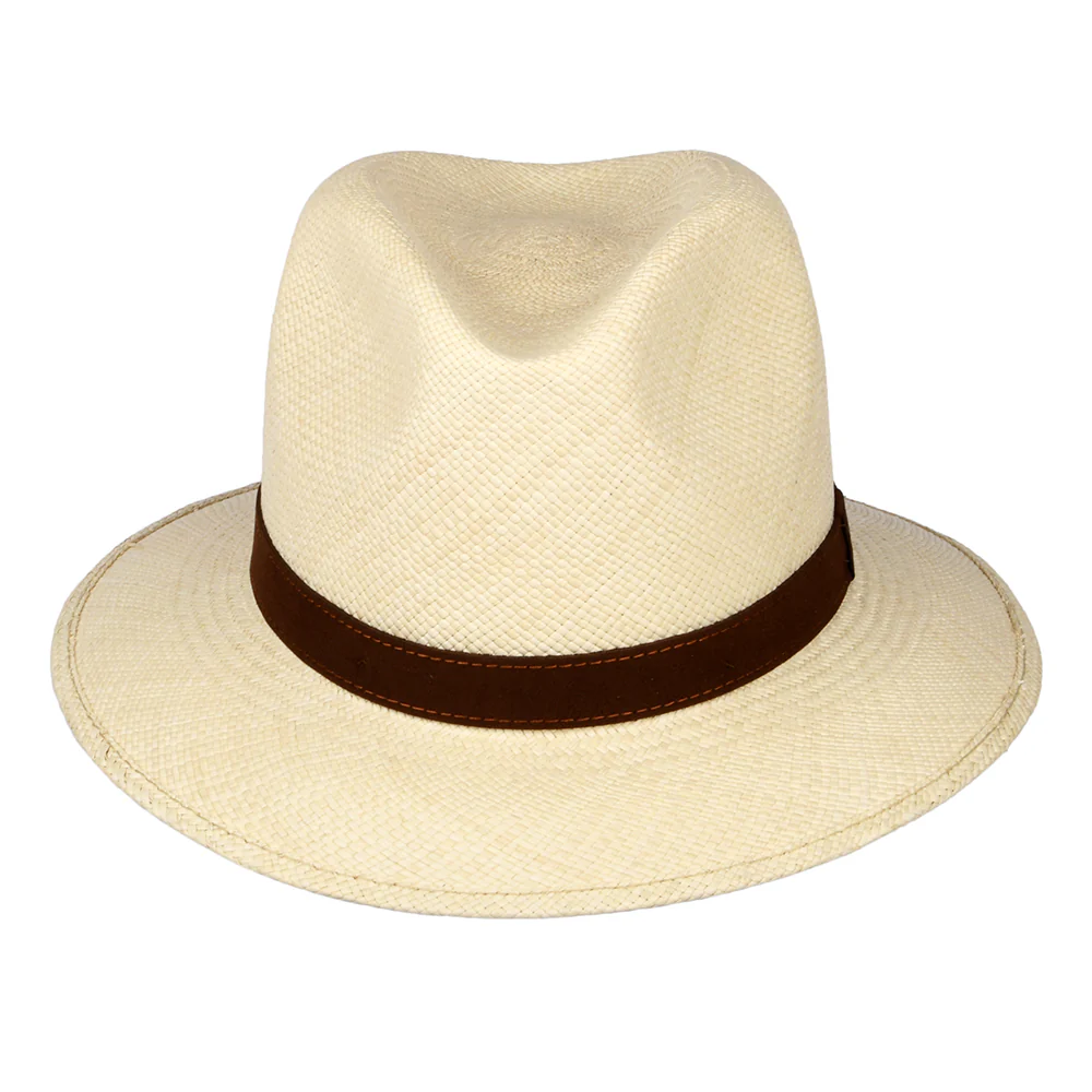 Borsalino Quito Panama Safari Fedora Hut - Natur - Image 3