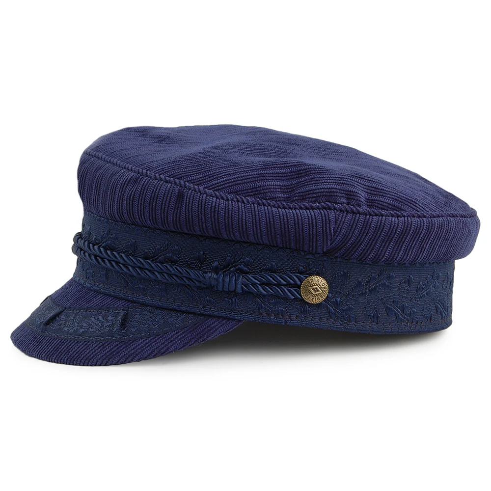 Brixton Albany Schiffermütze Ridged - Marineblau - Image 3