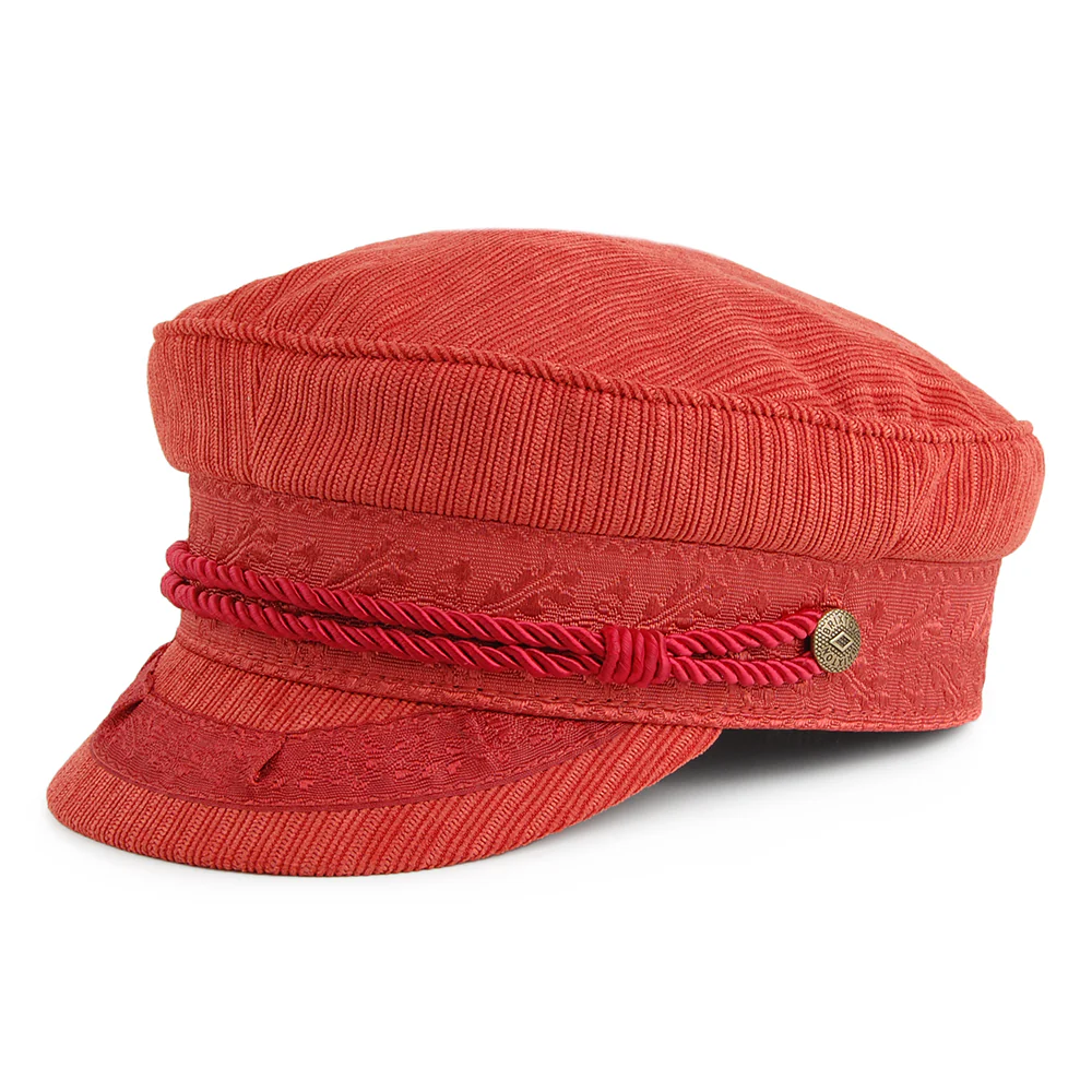 Brixton Albany Schiffermütze Ridged - Orange