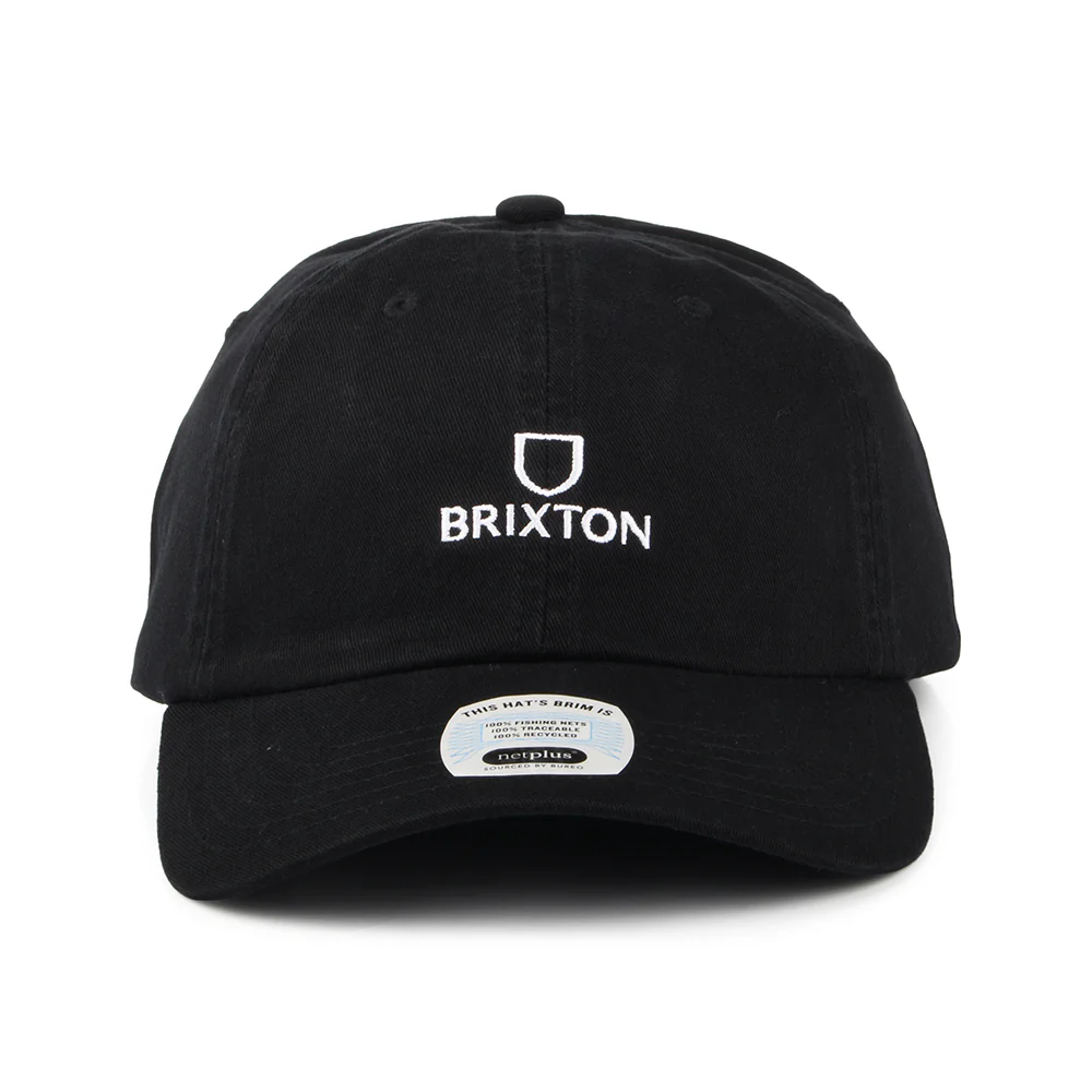 Brixton Alpha NetPlus LP Baseball Cap aus Baumwolle - Schwarz-Weiß - Image 2