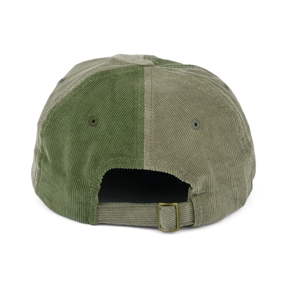 Brixton Alton LP Kord Baseball Cap Zweifarbig - Olivgrün - Image 3