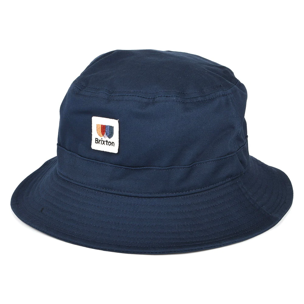 Brixton Alton Packbar Fischerhut aus Baumwolle - Blau
