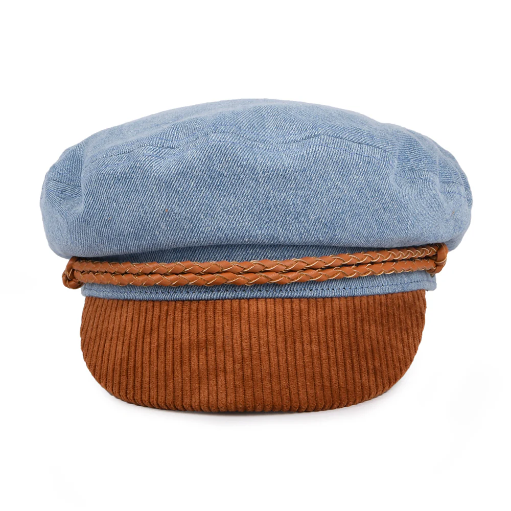 Brixton Ashland Schiffermütze - Hellblau-Braun - Image 2