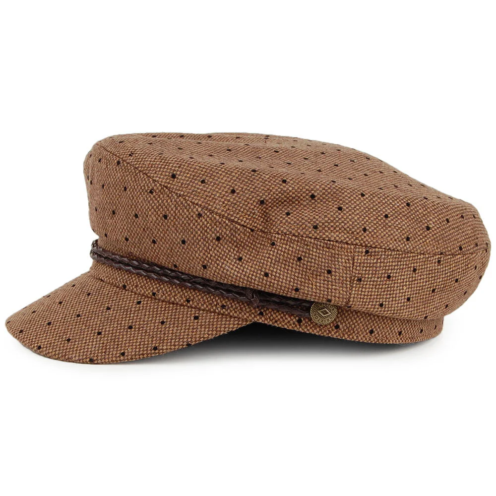 Brixton Ashland Schiffermütze Polka Dot - Braun-Schwarz - Image 3