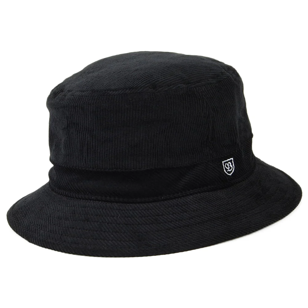 Brixton B-Shield Kord Fischerhut - Schwarz