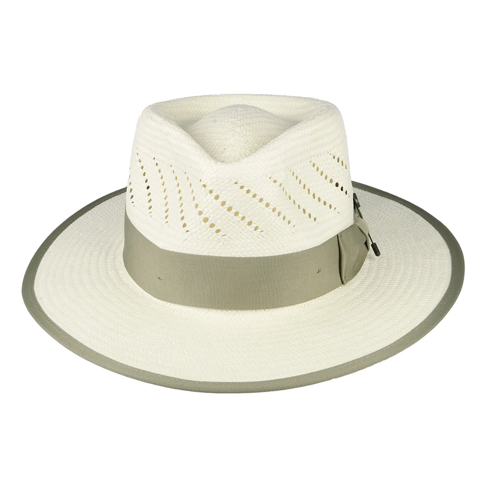Brixton Bandera Reserve Fedora Hut aus Stroh - Natur - Image 3