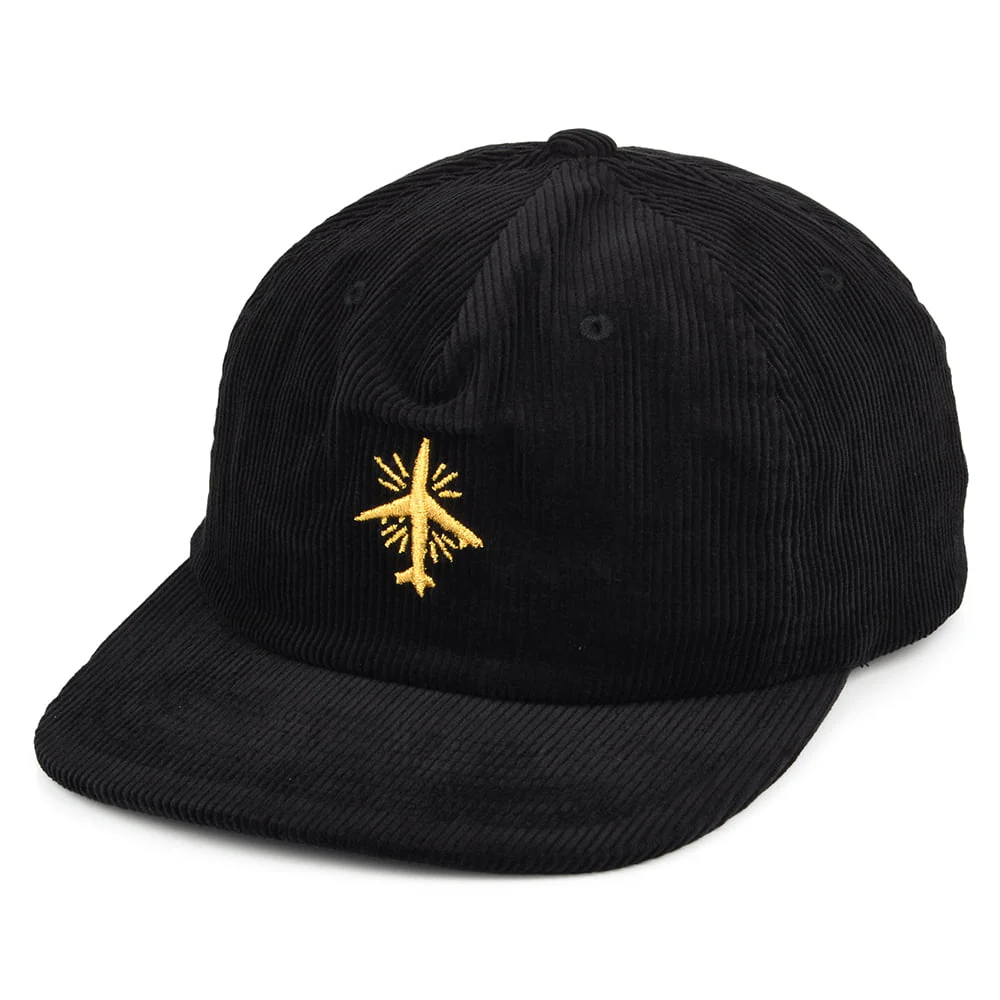 Brixton BB Mode MP Kord Snapback Cap - Schwarz