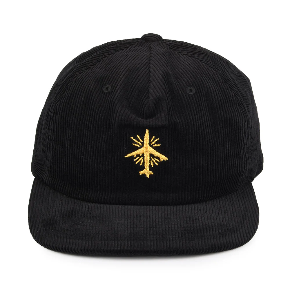 Brixton BB Mode MP Kord Snapback Cap - Schwarz - Image 2