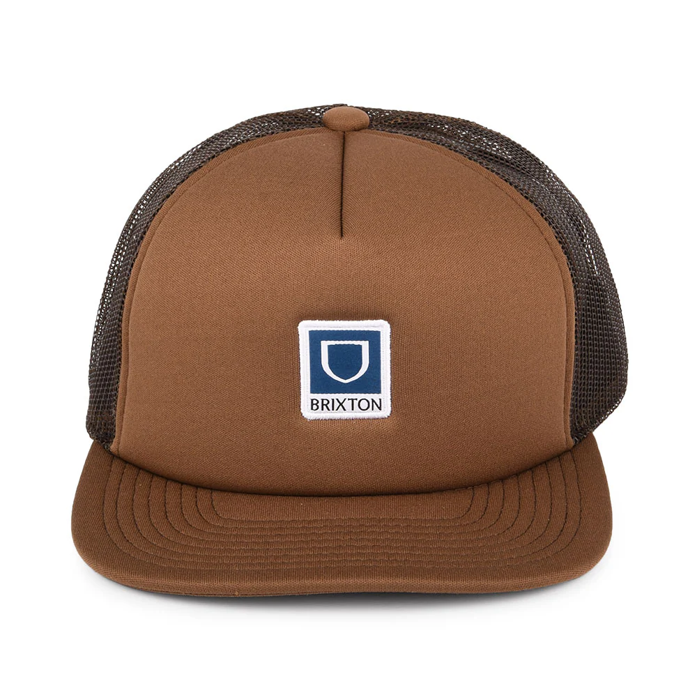 Brixton Beta MP Trucker Cap - Braun - Image 2