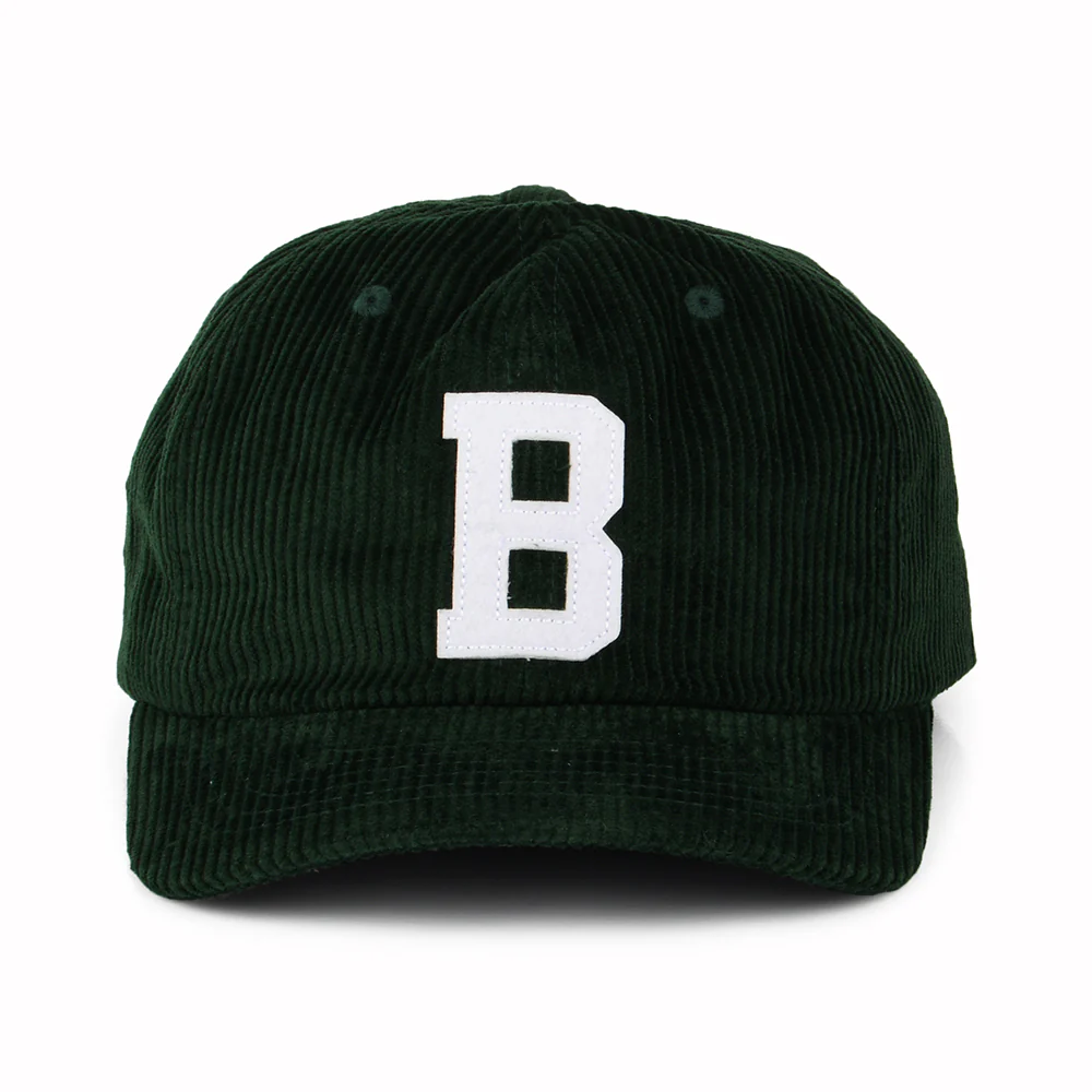 Brixton Big B MP Kord Baseball Cap - Grün - Image 2
